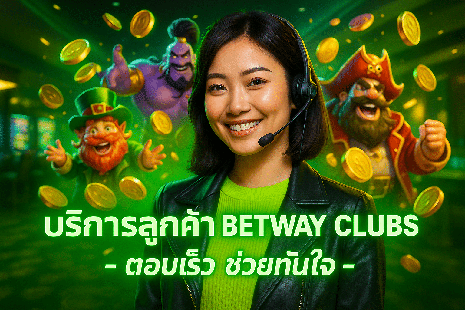 บริการลูกค้า BETWAY CLUBS ตอบเร็ว ช่วยทันใจ