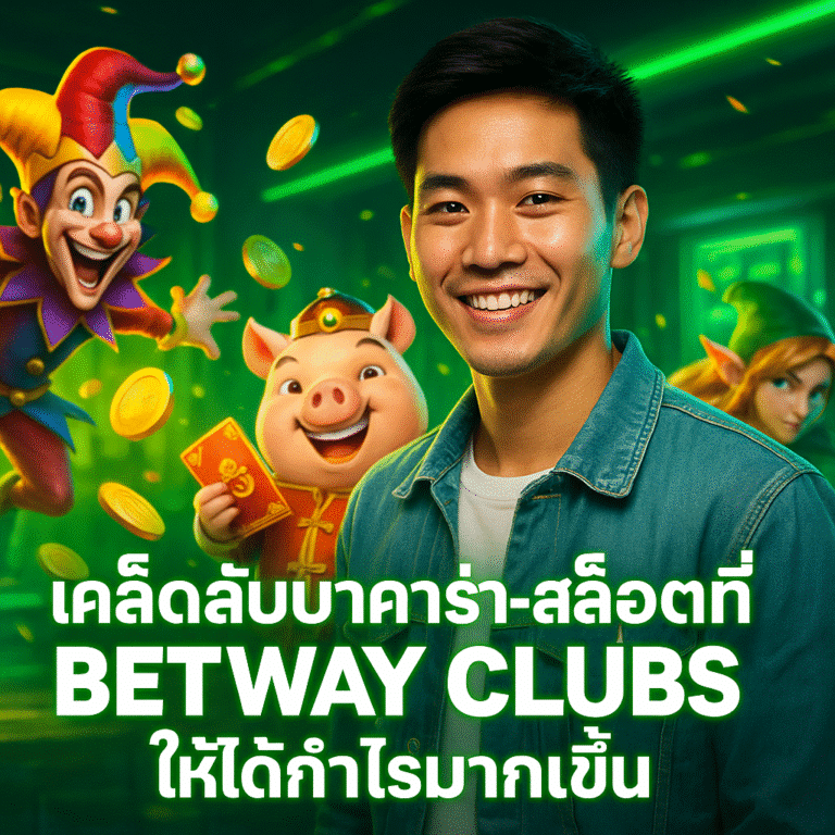 เคล็ดลับบาคาร่า-สล็อตที่ BETWAY CLUBS ให้ได้กำไรมากขึ้น