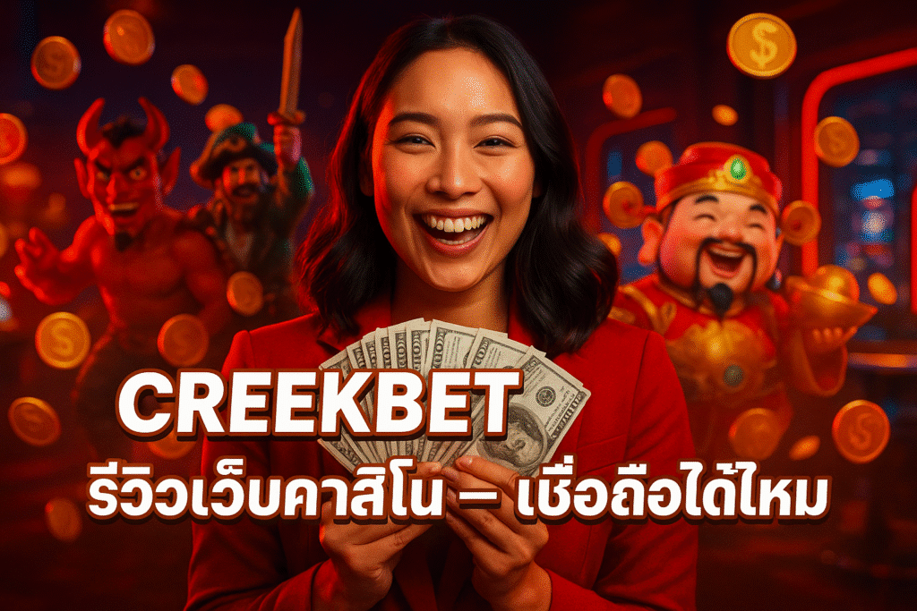 CREEKBET รีวิวเว็บคาสิโน – เชื่อถือได้ไหม